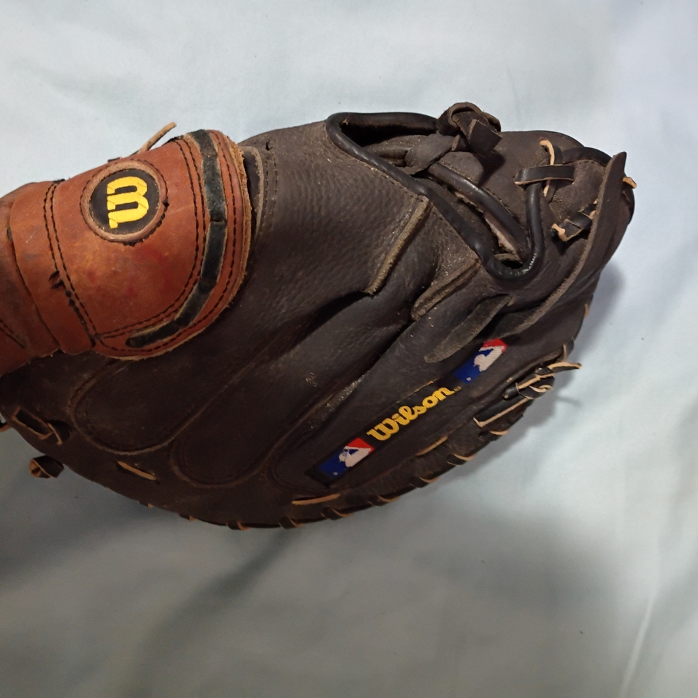 Wilson Black and Brown Baseball Glove